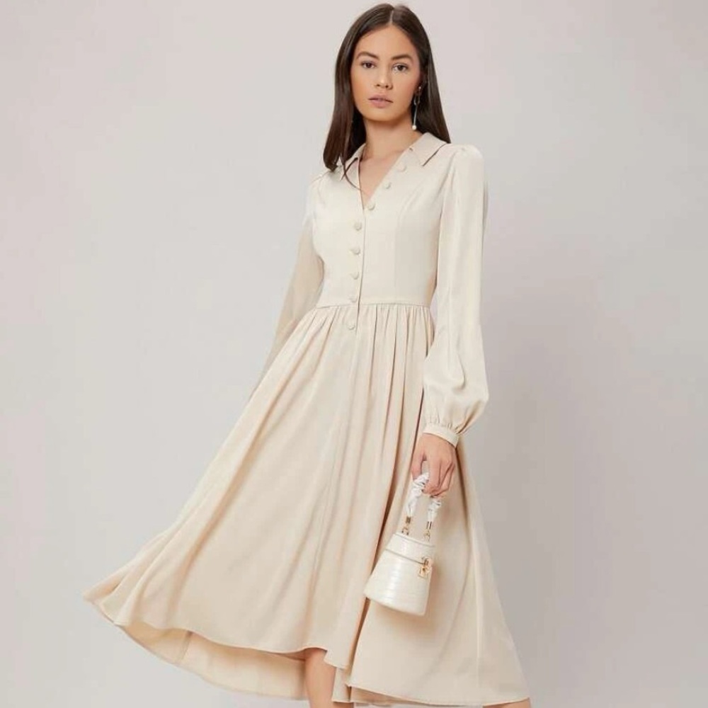 Tan Dress